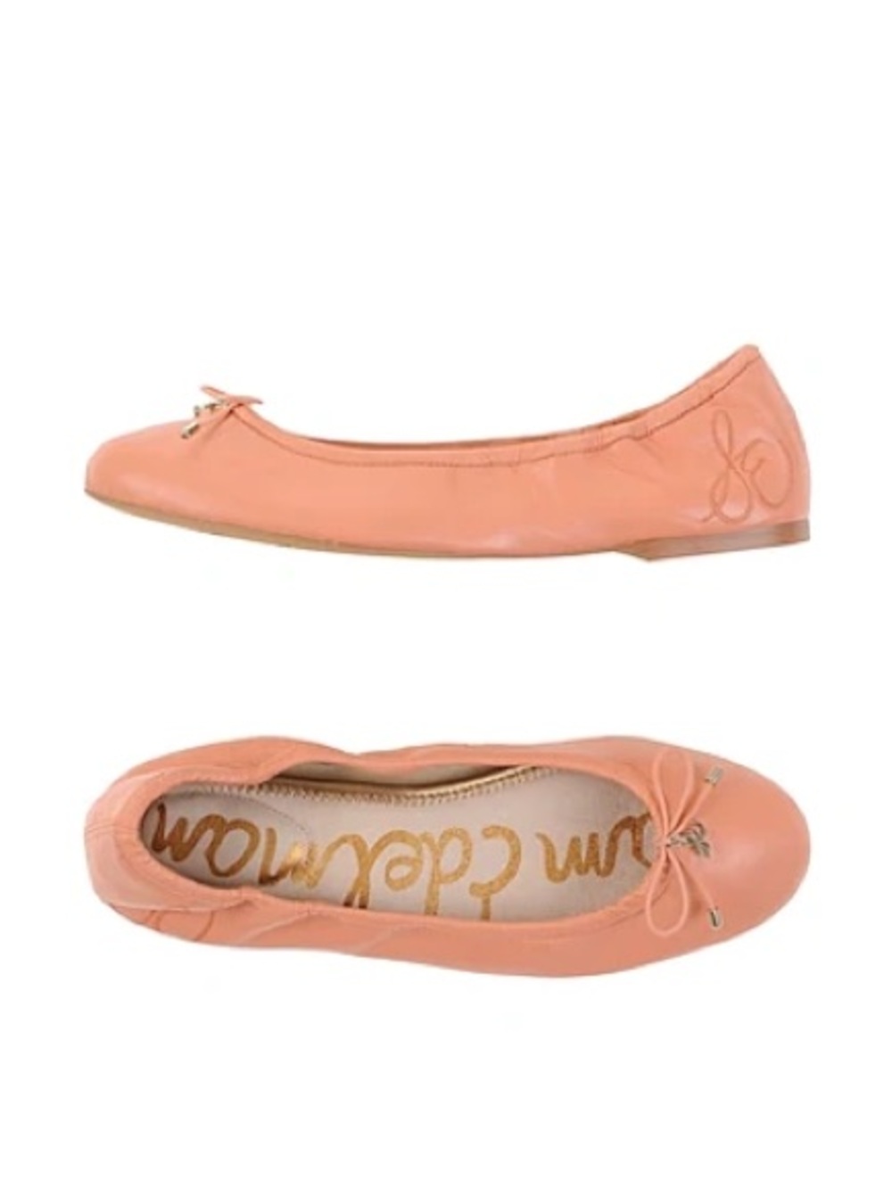 Sam Edelman Pink Ballet Flats with Bow Size 7